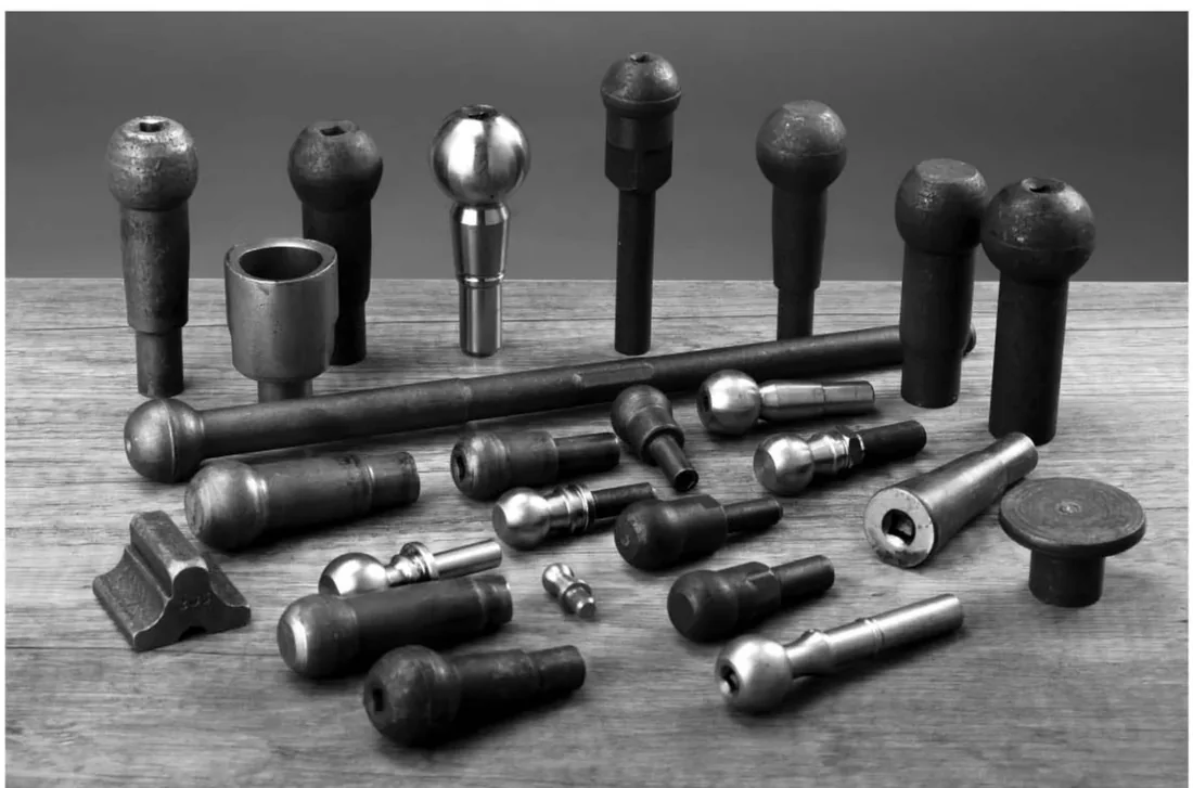 Forged ball joints and housing components